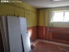Obras en el Hogar de la Barriada. SN 