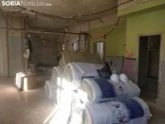 Obras en el Hogar de la Barriada. SN 