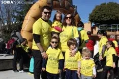 Marcha Solidaria Contra el Cáncer Infantil en Almazán. SN