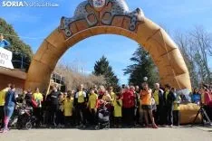 Marcha Solidaria Contra el Cáncer Infantil en Almazán. SN