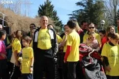 Marcha Solidaria Contra el Cáncer Infantil en Almazán. SN