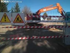Comienzan las obras en el hospital Santa Bárbara. /SN