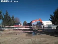 Comienzan las obras en el hospital Santa Bárbara. /SN