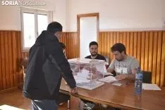 Votaciones en Abejar por el traslado de fecha de La Barrosa. /EM