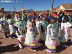 Una imagen del carnaval en el CEIP Gerardo Diego. /SN