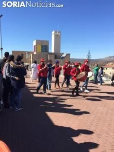 Una imagen del carnaval en el CEIP Gerardo Diego. /SN