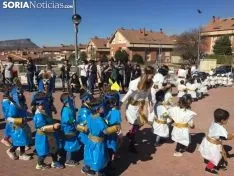 Una imagen del carnaval en el CEIP Gerardo Diego. /SN