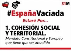 Uno de los carteles editados. /Soria Ya