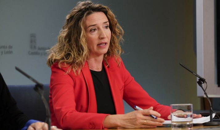 Alicia García, consejera de Familia e Igualdad este jueves. /Jta.