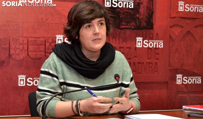 Ana Alegre, este miércoles en rueda de prensa. /SN