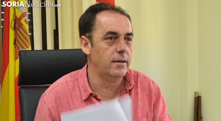 Benito Serrano, alcalde de Golmayo. /SN