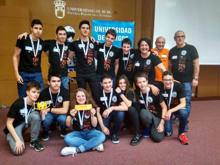 El IES Antonio Machado, segundo en Burgos. 