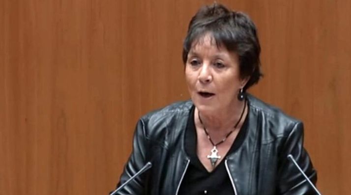 Mercedes Martín, procuradora socialista en la sede parlamentaria de CyL. /Cortes CyL