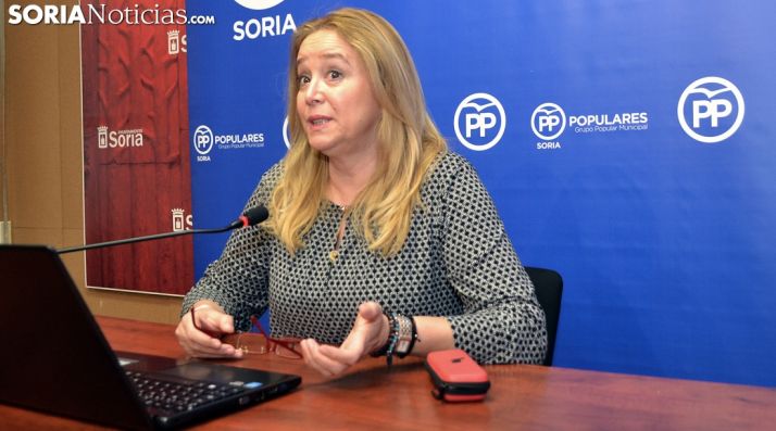 María José Fuentes, concejala del PP en el Ayuntamiento de la capital. /SN
