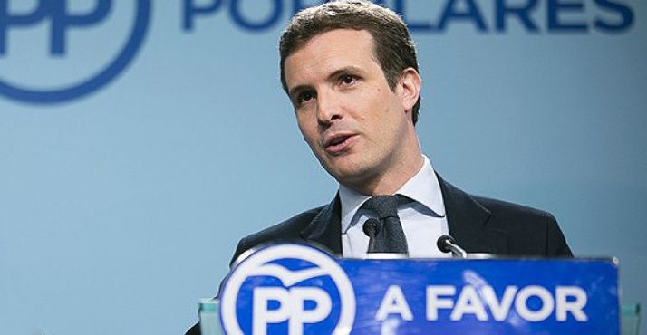 Pablo Casado, líder del PP. 