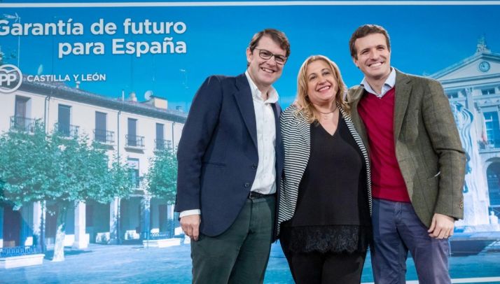 De Gregorio, Casado y Mañueco. PP