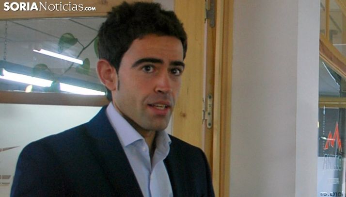 Sergio Cabrerizo, director de Soria Futuro. /SN
