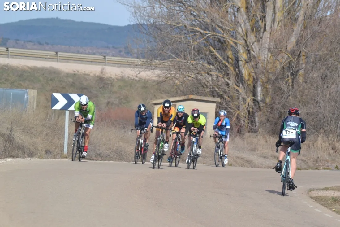 Una imagen de la prueba en Garray. /SN