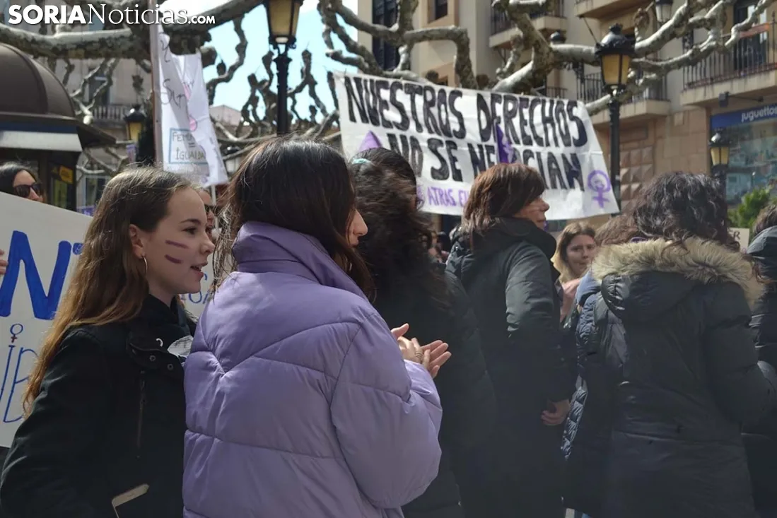 Día de la Mujer 2019 en Soria. 