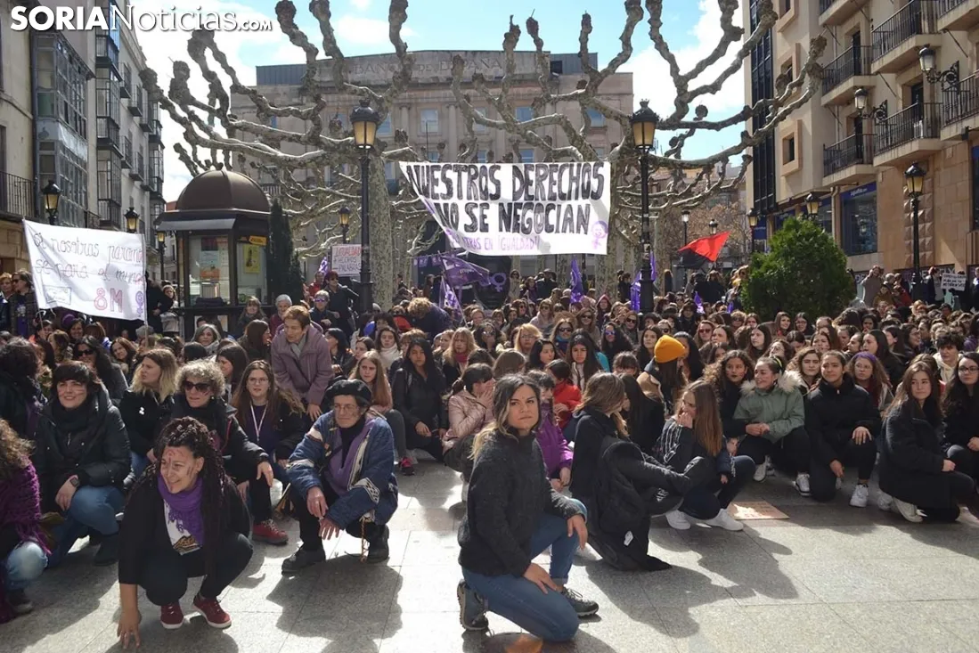 Día de la Mujer 2019 en Soria. 