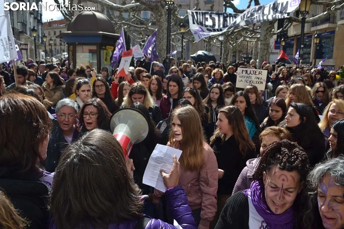 Día de la Mujer 2019 en Soria. 