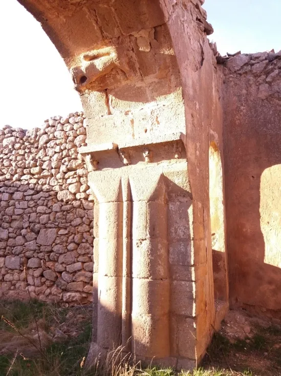 Una imagen del templo. /Hispania Nostra