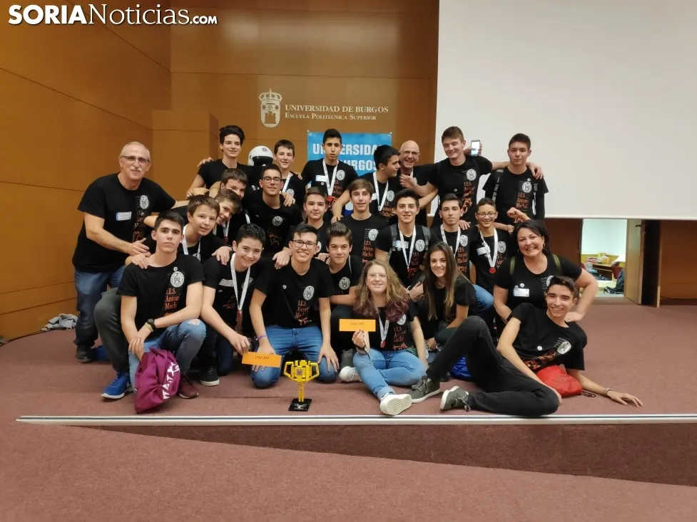 El equipo Lego del IES Machado. Carmen de Vicente
