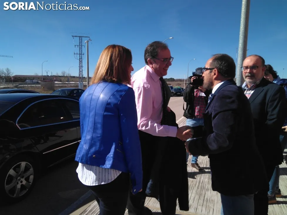 Visita institucional al nuevo centro penitenciario de Soria. /SN