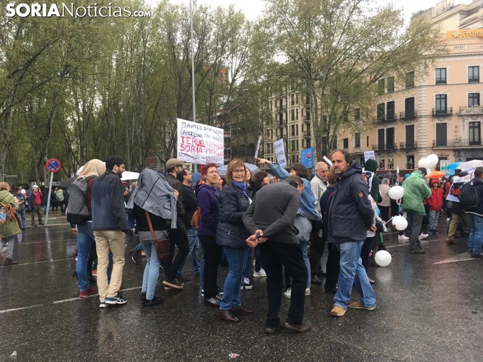 Foto 9 - Sigue en directo y la galer&iacute;a de la manifestaci&oacute;n de la #Espa&ntilde;aVaciada contra la despoblaci&oacute;n