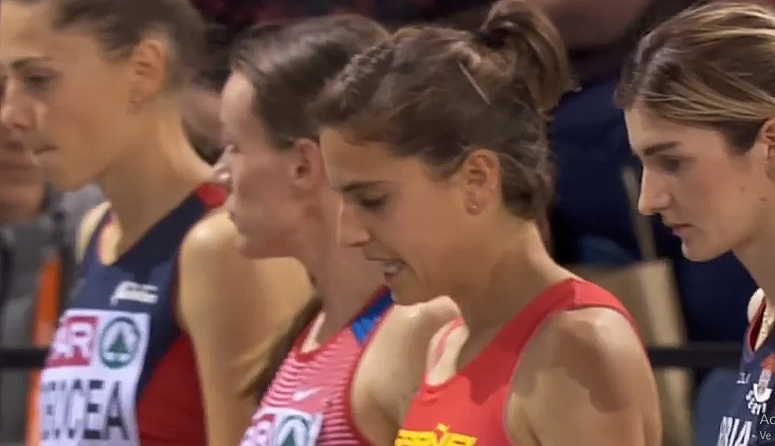 La soriana, instantes previos a la carrera. /Teledeporte