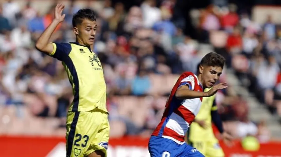 Fran Villalba, en Los Cármenes. LaLiga
