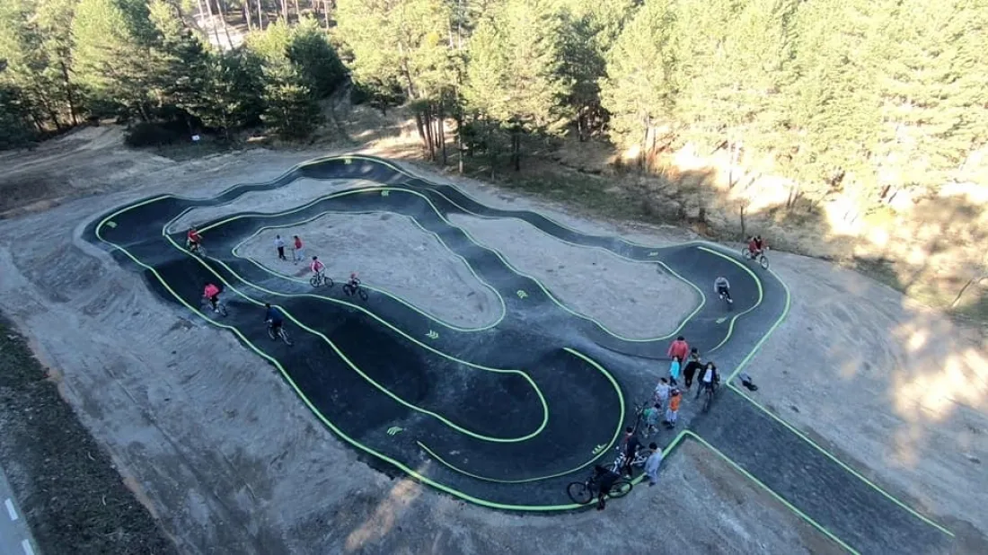 Pumptrack de Navaleno./Fotos: Ayto de Navaleno.