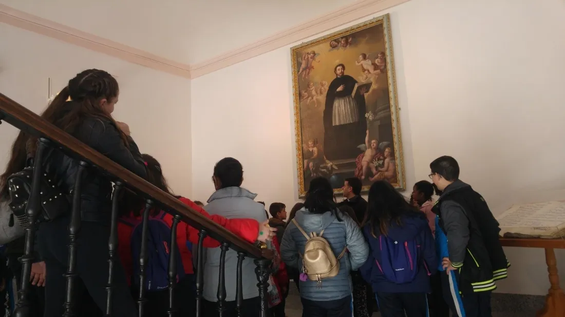 Visita al Seminario de la Diócesis Osma-Soria. 
