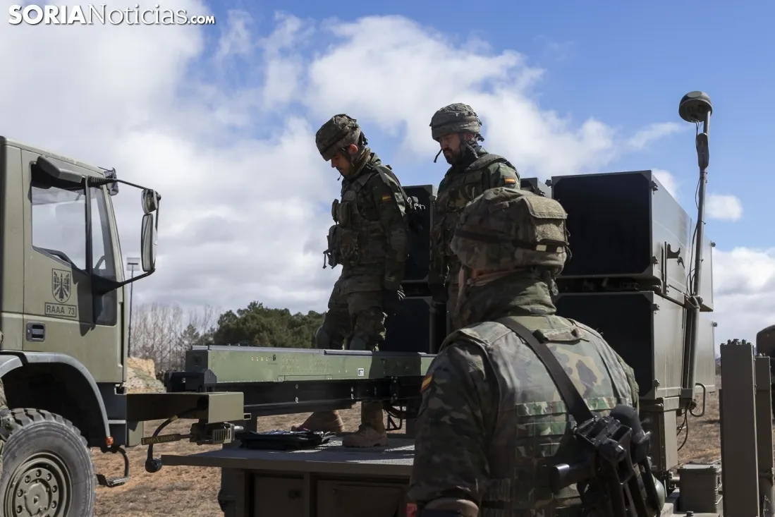 Militares en Garray. Jasmín Malvesado.