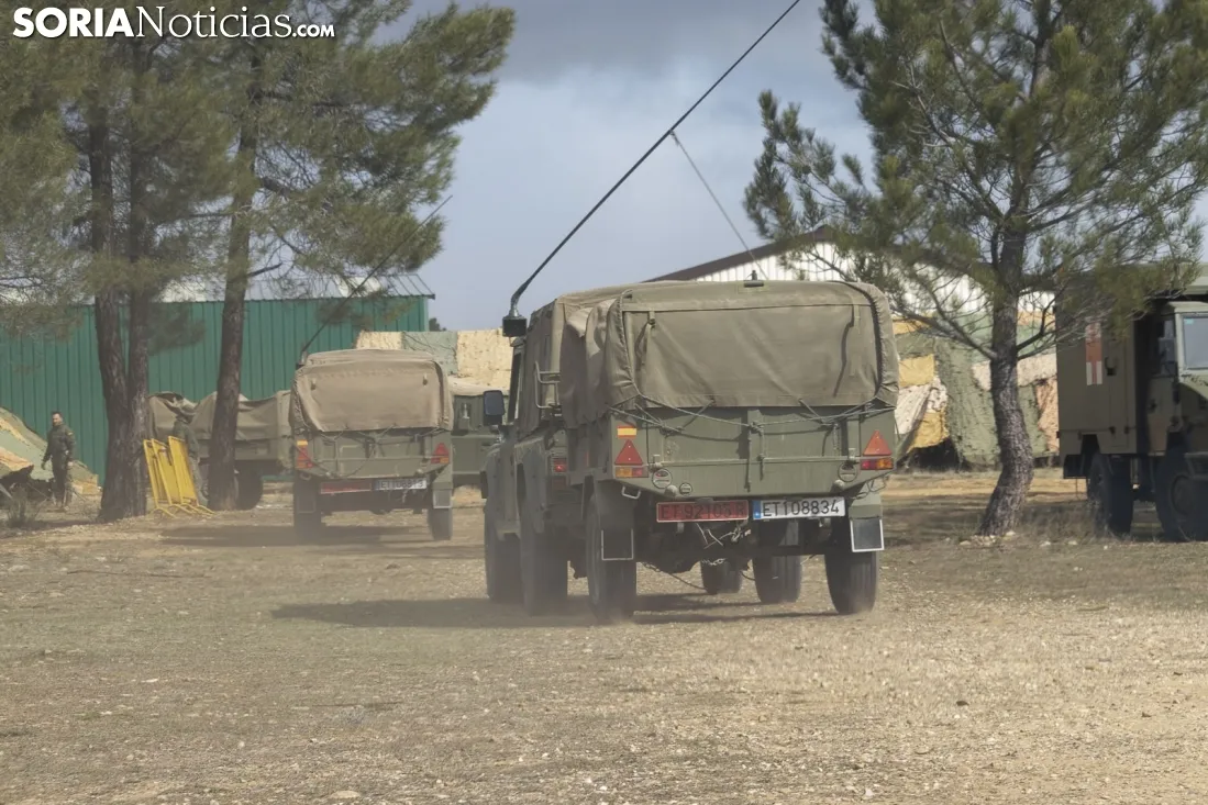 Militares en Garray. Jasmín Malvesado.