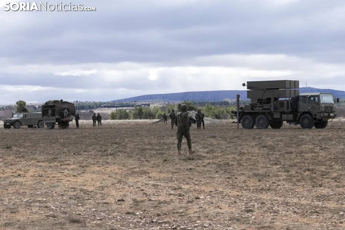 Militares en Garray. Jasmín Malvesado.