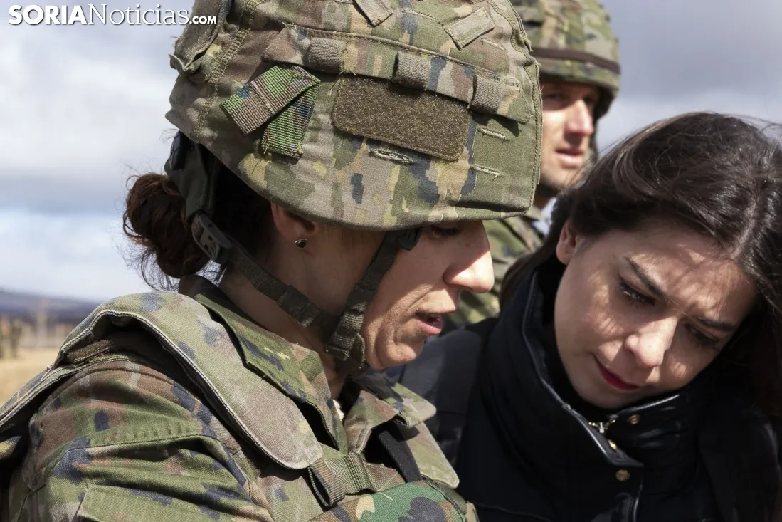 Militares en Garray. Jasmín Malvesado.
