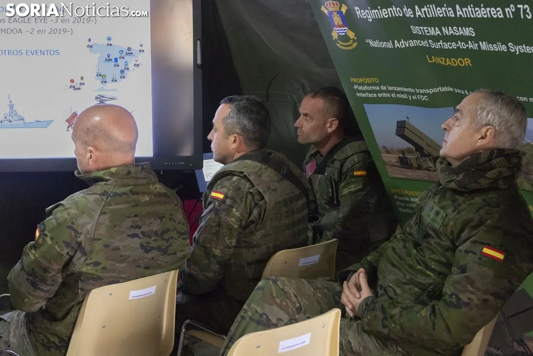 Militares en Garray. Jasmín Malvesado.