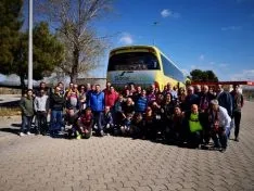 Apoyo a la Soria Ya desde el Camp Nou. 