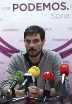 Jorge Ramiro, en rueda de prensa