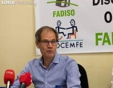 Soria vuelve a correr por la visibilización de la discapacidad. /Jasmín Malvesado