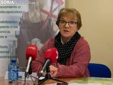 Soria vuelve a correr por la visibilización de la discapacidad. /Jasmín Malvesado
