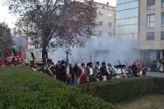 Una imagen del emotivo homenaje esta tarde de sábado. /SN