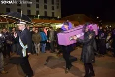 Entierro de la Sardina del Carnaval de Soria. /SN
