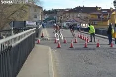 Una imagen de la prueba en Garray. /SN