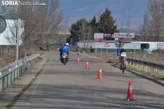 Una imagen de la prueba en Garray. /SN