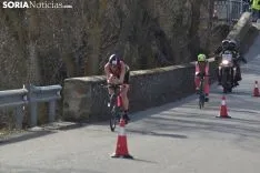Una imagen de la prueba en Garray. /SN