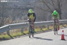 Una imagen de la prueba en Garray. /SN
