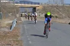 Una imagen de la prueba en Garray. /SN