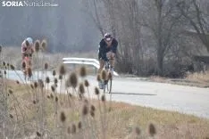 Una imagen de la prueba en Garray. /SN